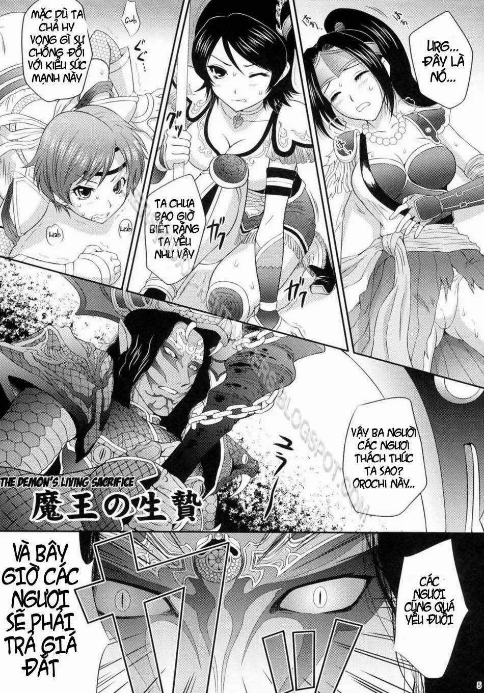 HentaiVN.net - Ảnh 4 - Musou Morochin (Dynasty Warriors) - Chap 1