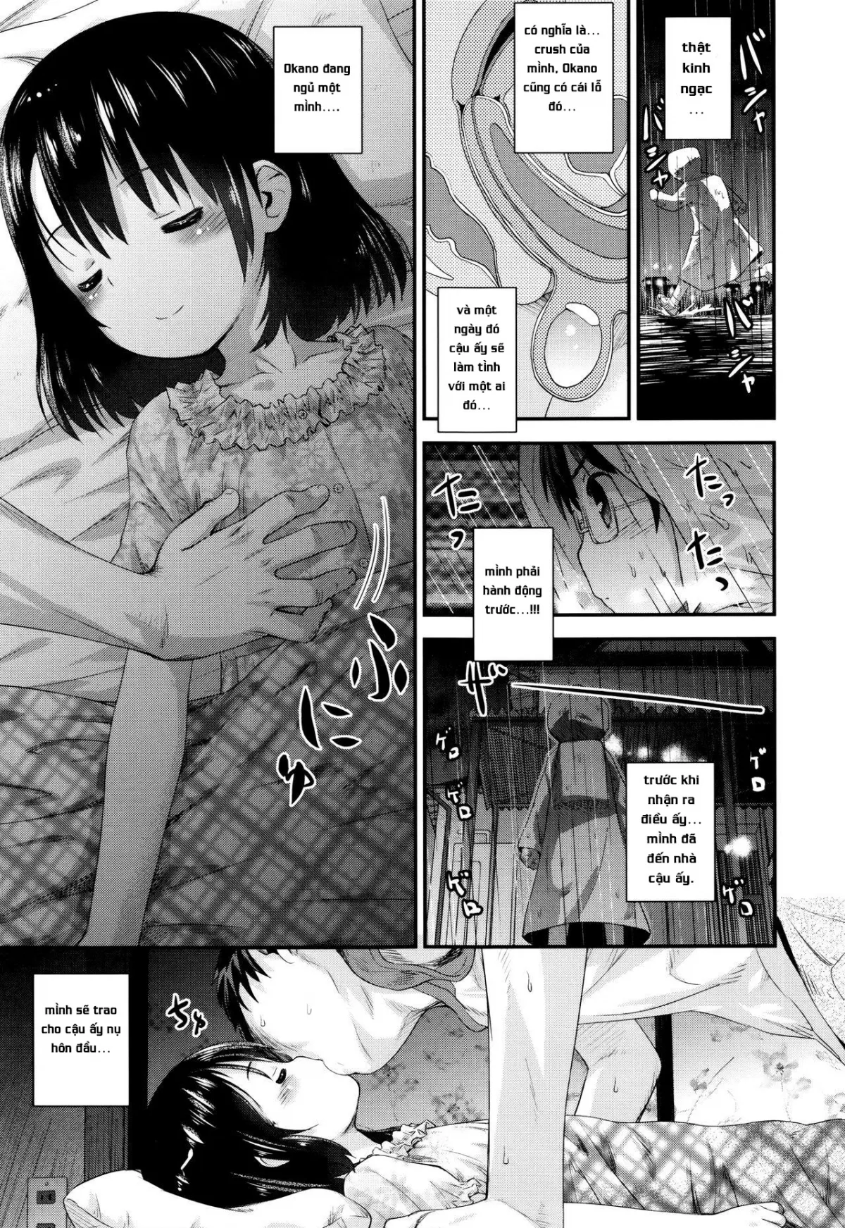 HentaiVN.net - Ảnh 4 - Cách Tỏ Tình Crush [Ame no Naka Hashiridase; Run in the Rain!] - Chap 1