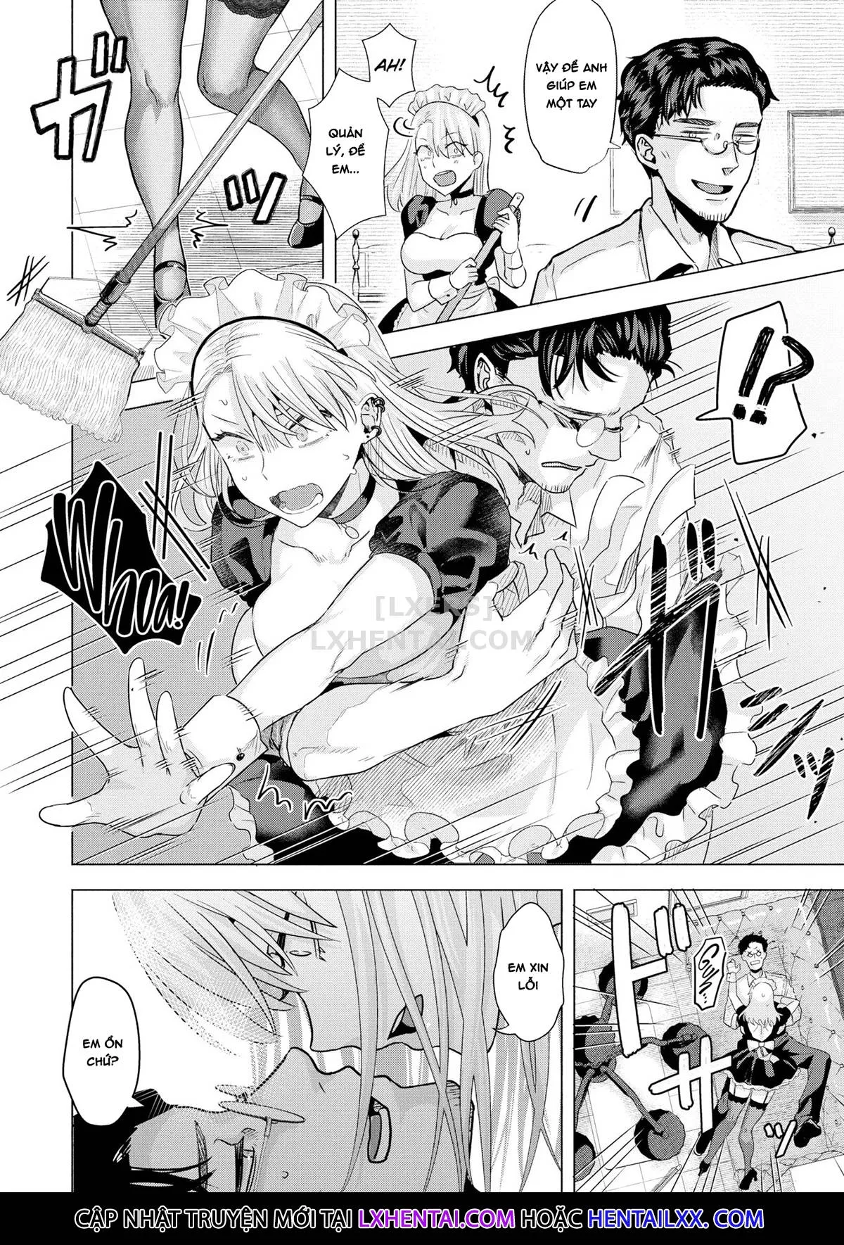 HentaiVN.net - Ảnh 7 - Bad Maid [Comic Kairakuten BEAST 2021-05] - Chap 1