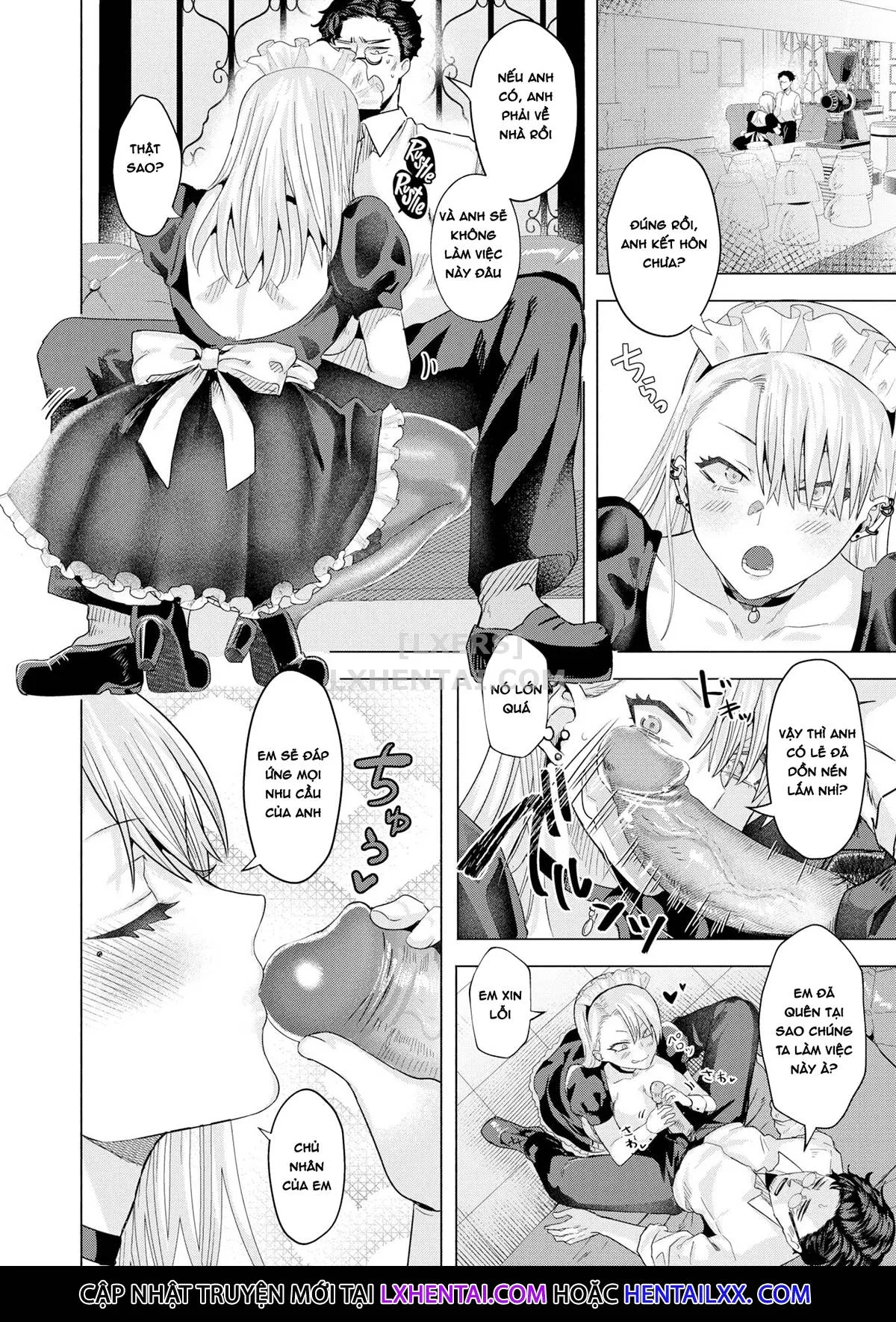 HentaiVN.net - Ảnh 9 - Bad Maid [Comic Kairakuten BEAST 2021-05] - Chap 1