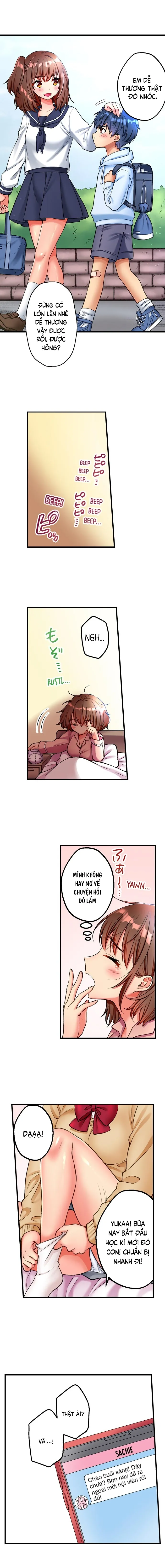 HentaiVN.net - Ảnh 3 - Những giây phút dâm đãng bên người bạn thuở nhỏ [Sexy times with my tiny childhood friend] - Chap 1