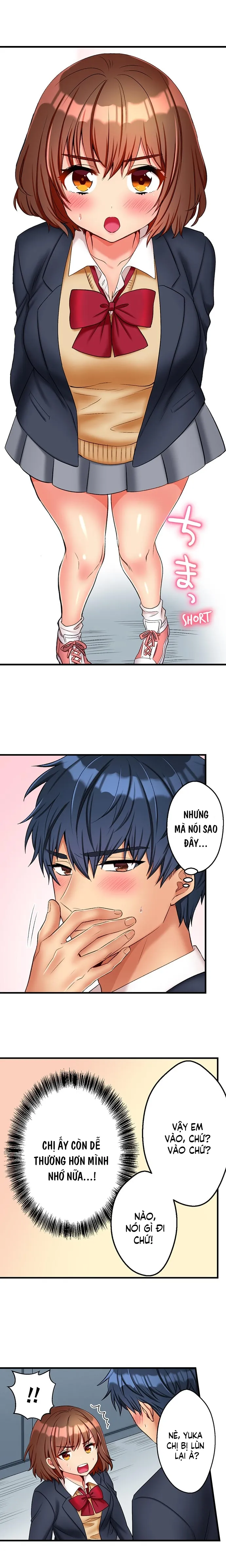 HentaiVN.net - Ảnh 8 - Những giây phút dâm đãng bên người bạn thuở nhỏ [Sexy times with my tiny childhood friend] - Chap 1
