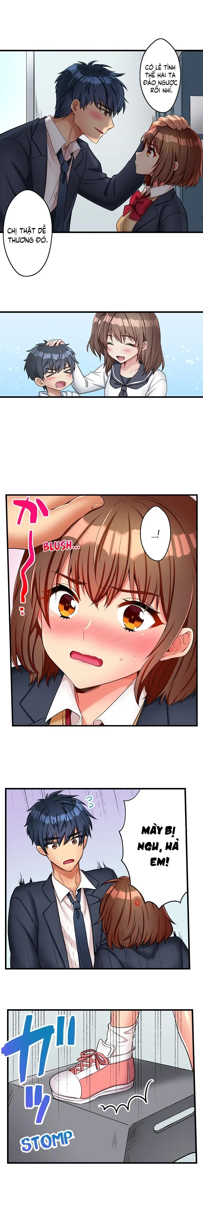 HentaiVN.net - Ảnh 9 - Những giây phút dâm đãng bên người bạn thuở nhỏ [Sexy times with my tiny childhood friend] - Chap 1