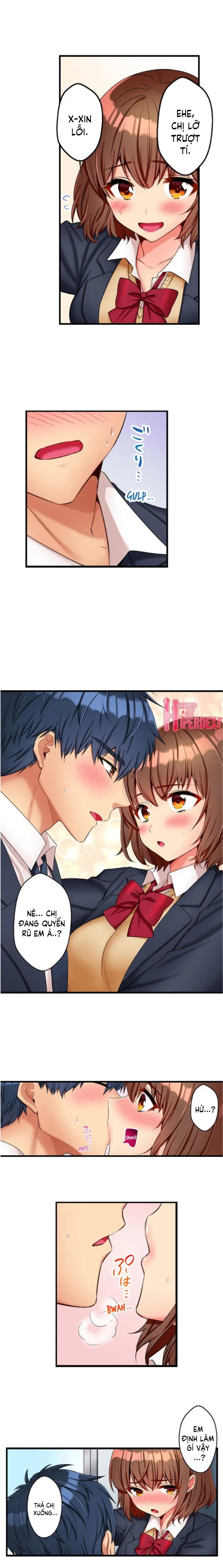 HentaiVN.net - Ảnh 4 - Những giây phút dâm đãng bên người bạn thuở nhỏ [Sexy times with my tiny childhood friend] - Chap 2