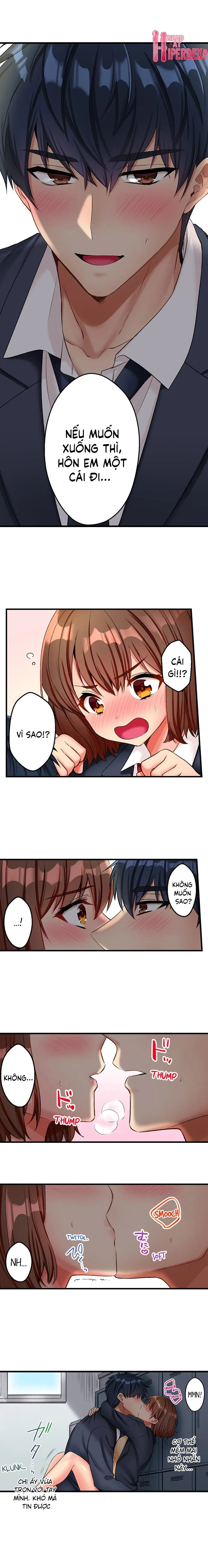 HentaiVN.net - Ảnh 5 - Những giây phút dâm đãng bên người bạn thuở nhỏ [Sexy times with my tiny childhood friend] - Chap 2
