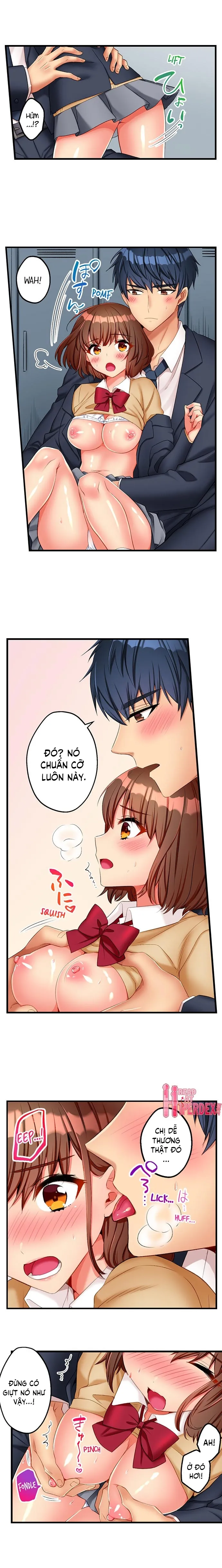 HentaiVN.net - Ảnh 9 - Những giây phút dâm đãng bên người bạn thuở nhỏ [Sexy times with my tiny childhood friend] - Chap 2
