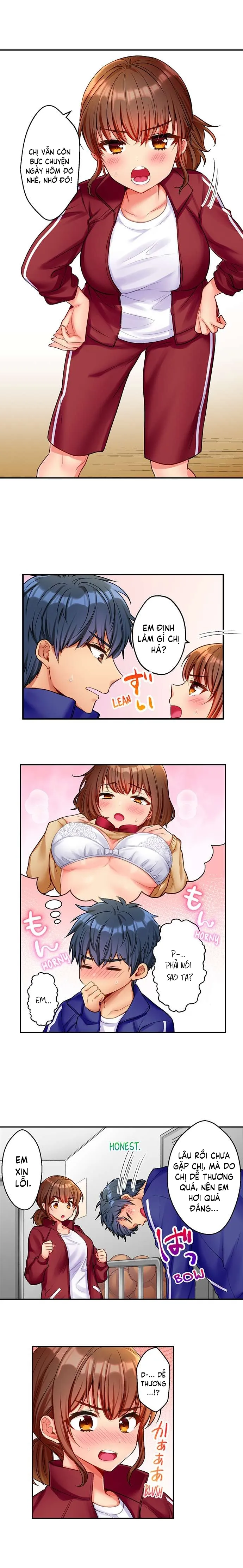 HentaiVN.net - Ảnh 5 - Những giây phút dâm đãng bên người bạn thuở nhỏ [Sexy times with my tiny childhood friend] - Chap 4