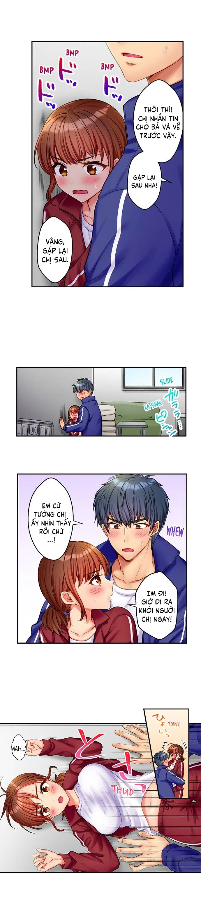 HentaiVN.net - Ảnh 4 - Những giây phút dâm đãng bên người bạn thuở nhỏ [Sexy times with my tiny childhood friend] - Chap 5