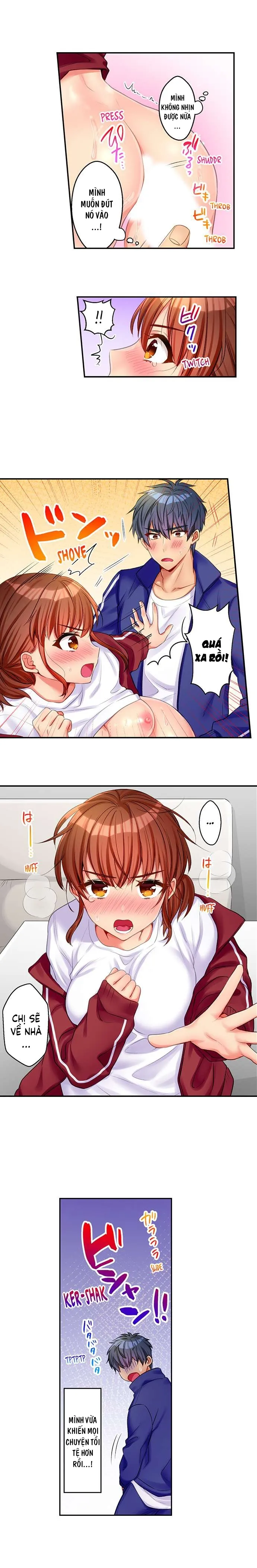 HentaiVN.net - Ảnh 9 - Những giây phút dâm đãng bên người bạn thuở nhỏ [Sexy times with my tiny childhood friend] - Chap 6