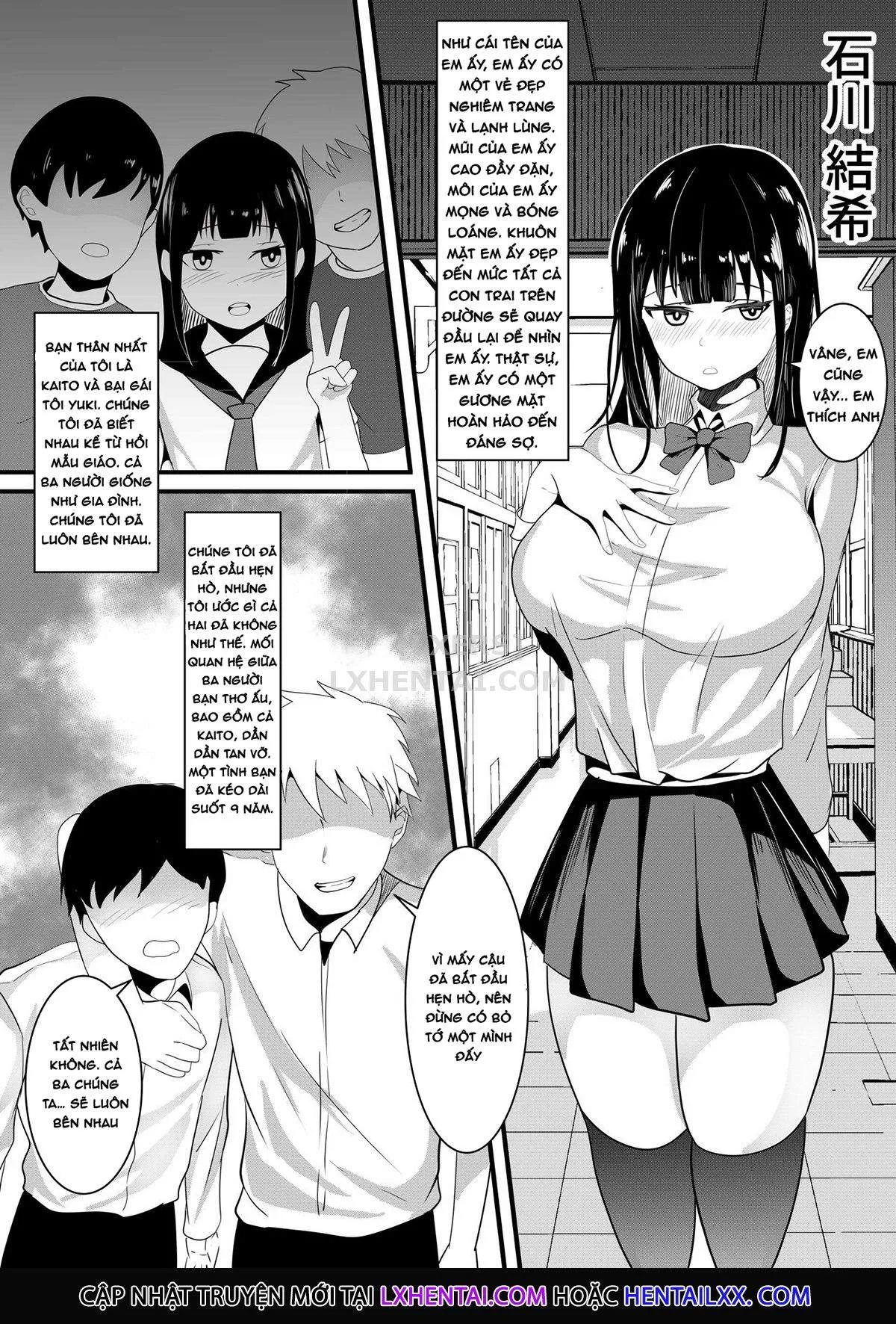 HentaiVN.net - Ảnh 8 - Tousatsu Douga de Kyouhaku sarete Boku no Shinyuu ni Nando mo Okasareru Kanojo - Chap 1