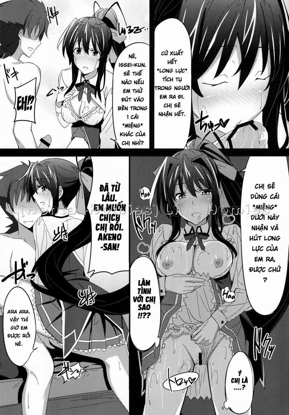 HentaiVN.net - Ảnh 10 - Ero Hon 3 (Highschool DxD) - Chap 1