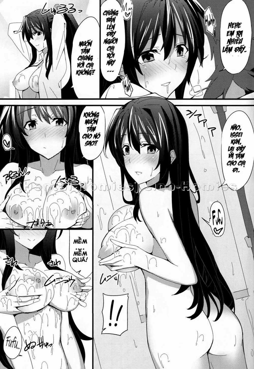 HentaiVN.net - Ảnh 14 - Ero Hon 3 (Highschool DxD) - Chap 1