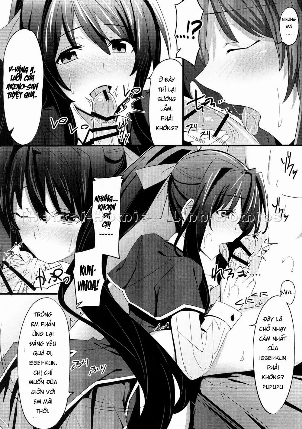 HentaiVN.net - Ảnh 6 - Ero Hon 3 (Highschool DxD) - Chap 1