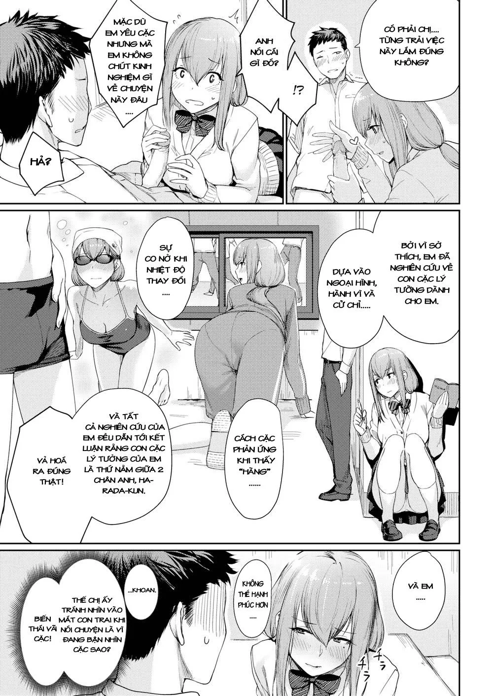 HentaiVN.net - Ảnh 9 - Con Cá Chà Bặc của Harada-kun [Harada-kun’s Wonderful Penis] - Chap 1