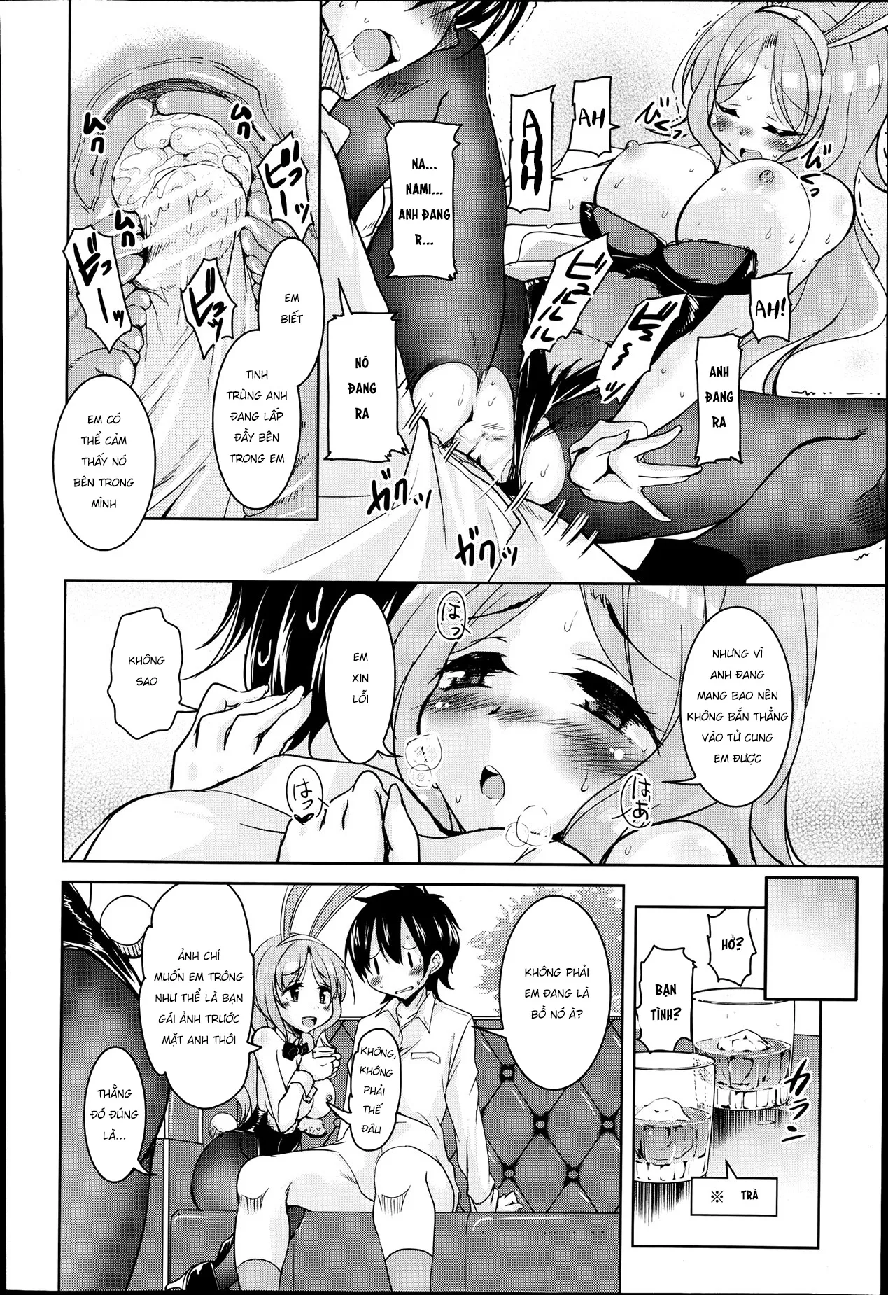 HentaiVN.net - Ảnh 14 - Câu lạc bộ thỏ ngọc dâm đãng [Houkago no Sangatsu Usagi-tachi] - Chap 1