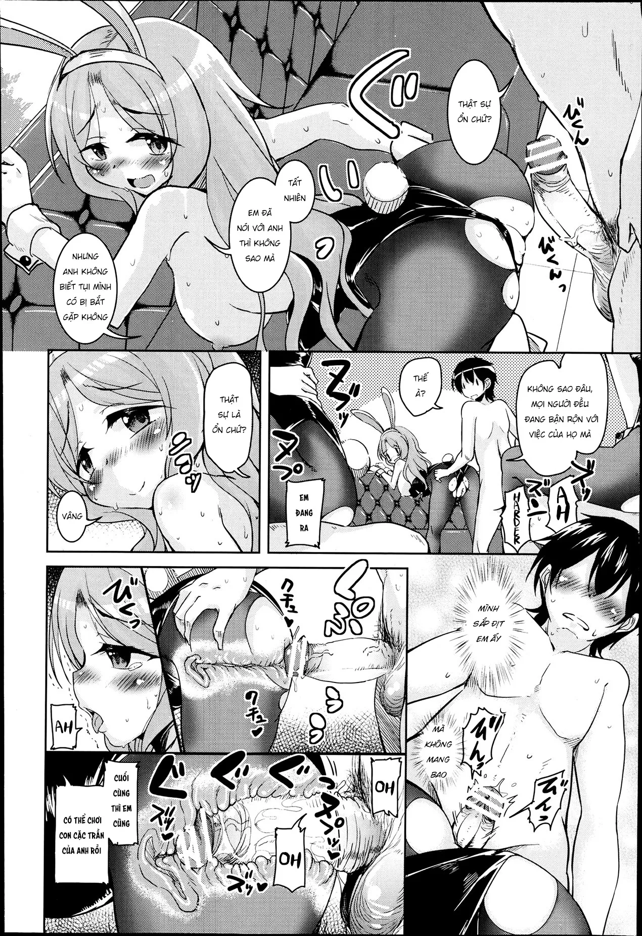 HentaiVN.net - Ảnh 16 - Câu lạc bộ thỏ ngọc dâm đãng [Houkago no Sangatsu Usagi-tachi] - Chap 1