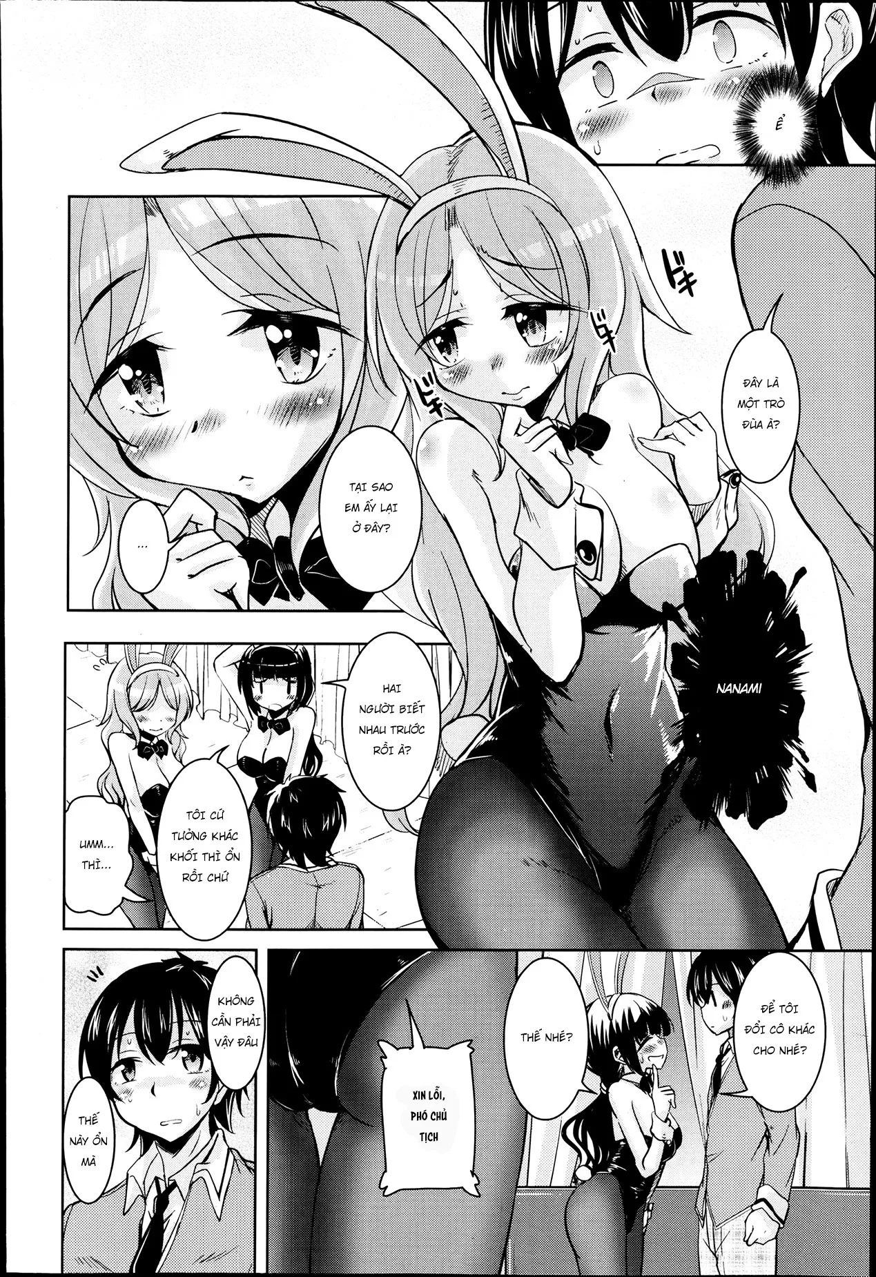 HentaiVN.net - Ảnh 6 - Câu lạc bộ thỏ ngọc dâm đãng [Houkago no Sangatsu Usagi-tachi] - Chap 1
