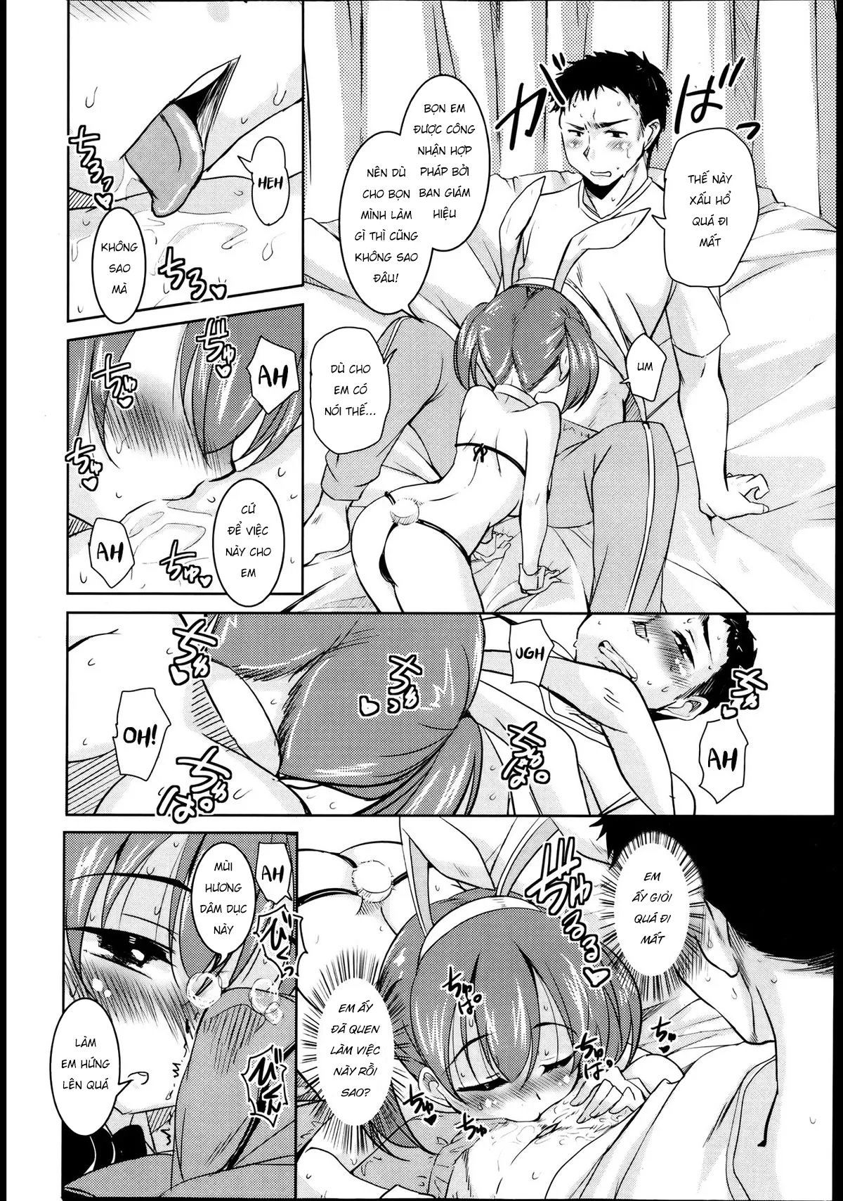 HentaiVN.net - Ảnh 10 - Câu lạc bộ thỏ ngọc dâm đãng [Houkago no Sangatsu Usagi-tachi] - Chap 2