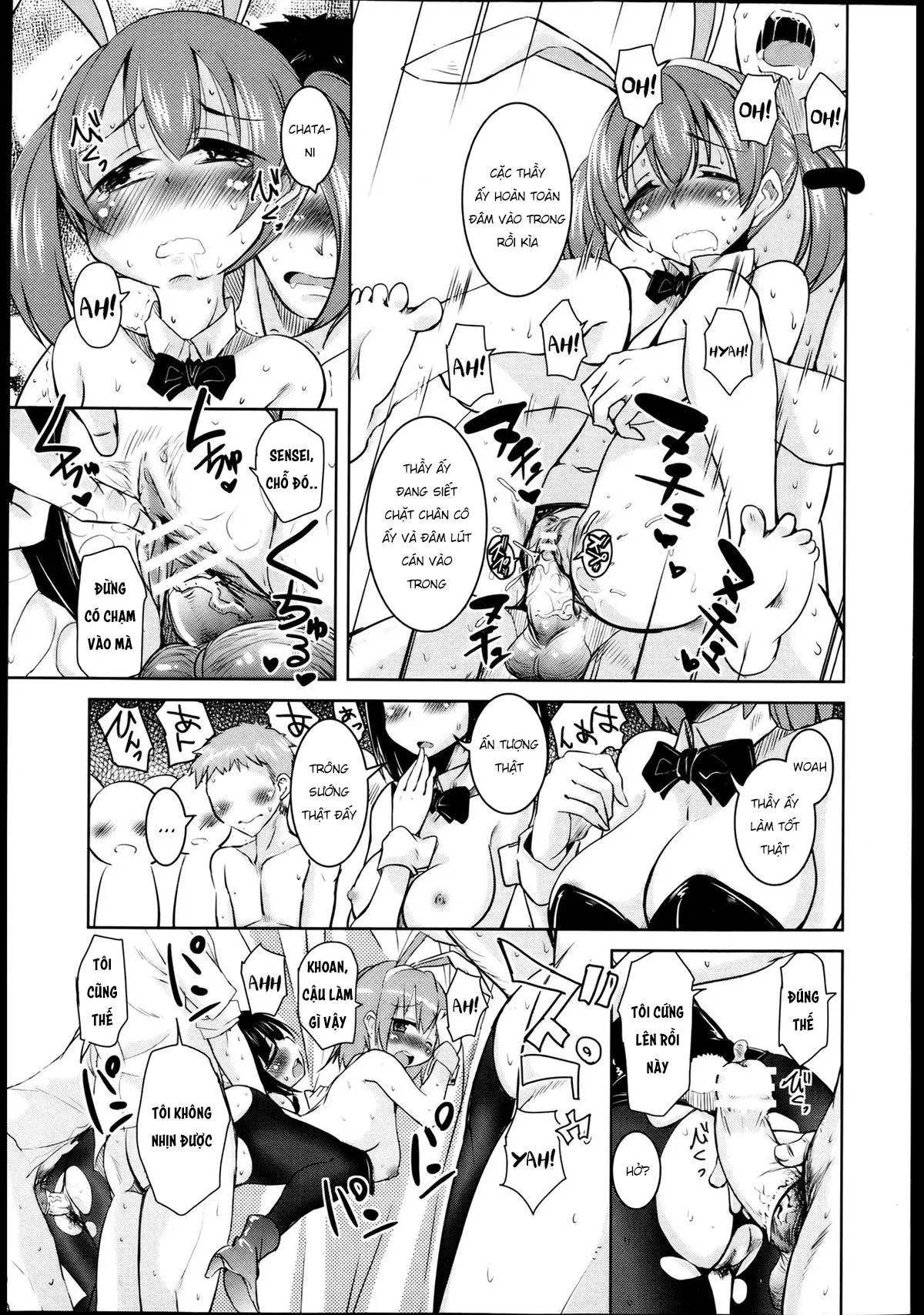 HentaiVN.net - Ảnh 21 - Câu lạc bộ thỏ ngọc dâm đãng [Houkago no Sangatsu Usagi-tachi] - Chap 2
