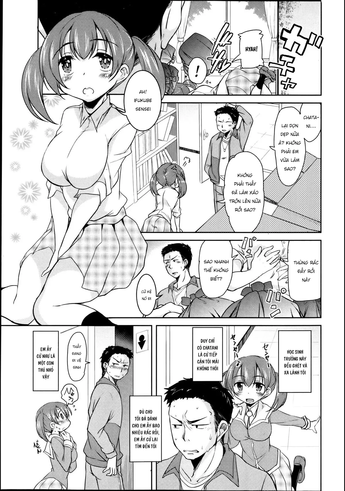 HentaiVN.net - Ảnh 5 - Câu lạc bộ thỏ ngọc dâm đãng [Houkago no Sangatsu Usagi-tachi] - Chap 2