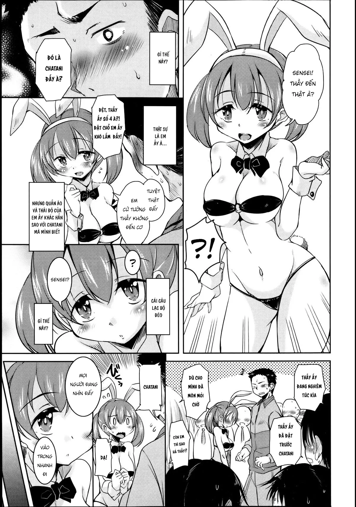 HentaiVN.net - Ảnh 9 - Câu lạc bộ thỏ ngọc dâm đãng [Houkago no Sangatsu Usagi-tachi] - Chap 2