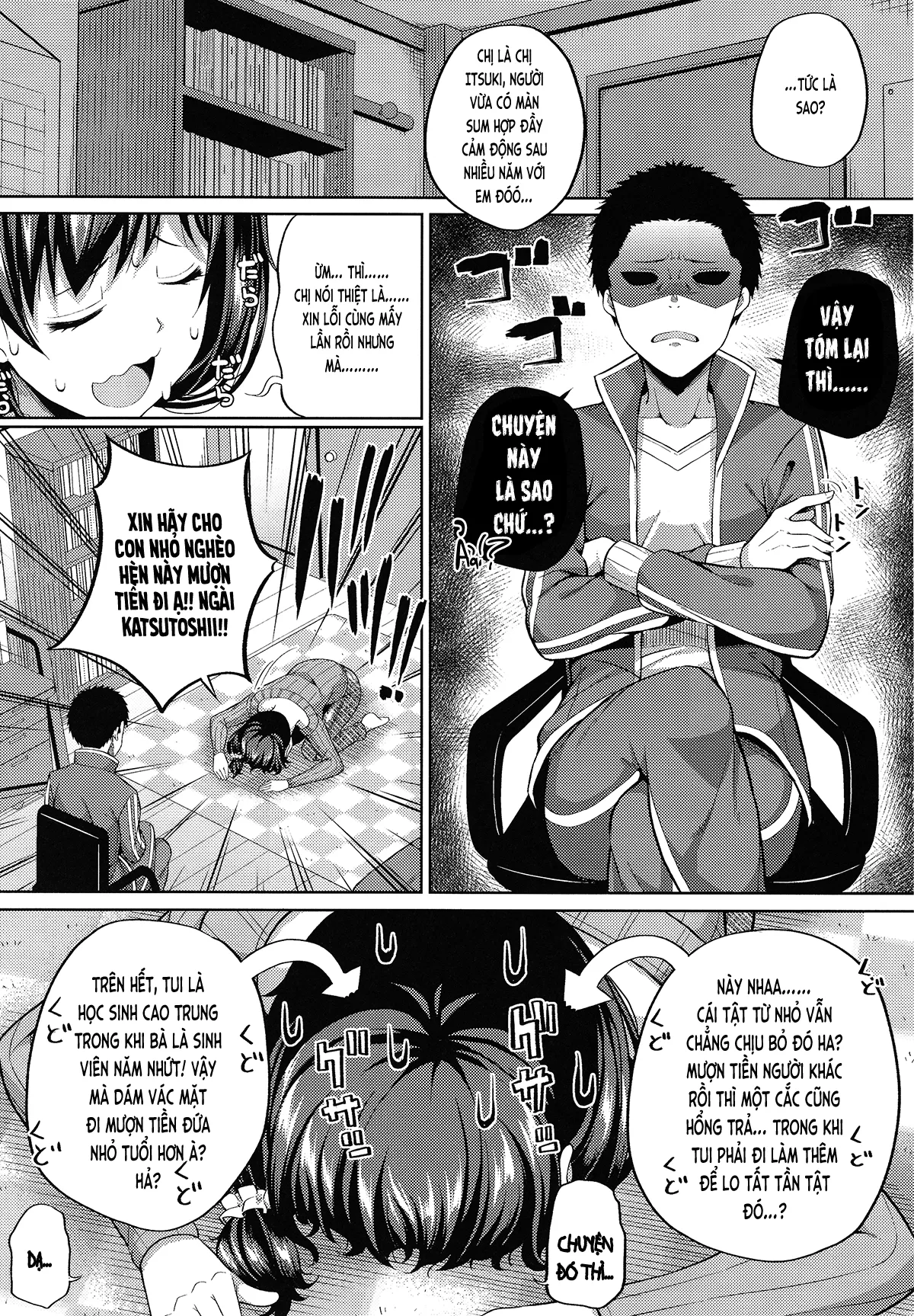HentaiVN.net - Ảnh 6 - Làm gái bán hoa có được không ạ? (nguyên tác) [Would You Like a Compensated Dating Girl; Enkou Shijo wa Ikaga desu ka? (original)] - Chap 1