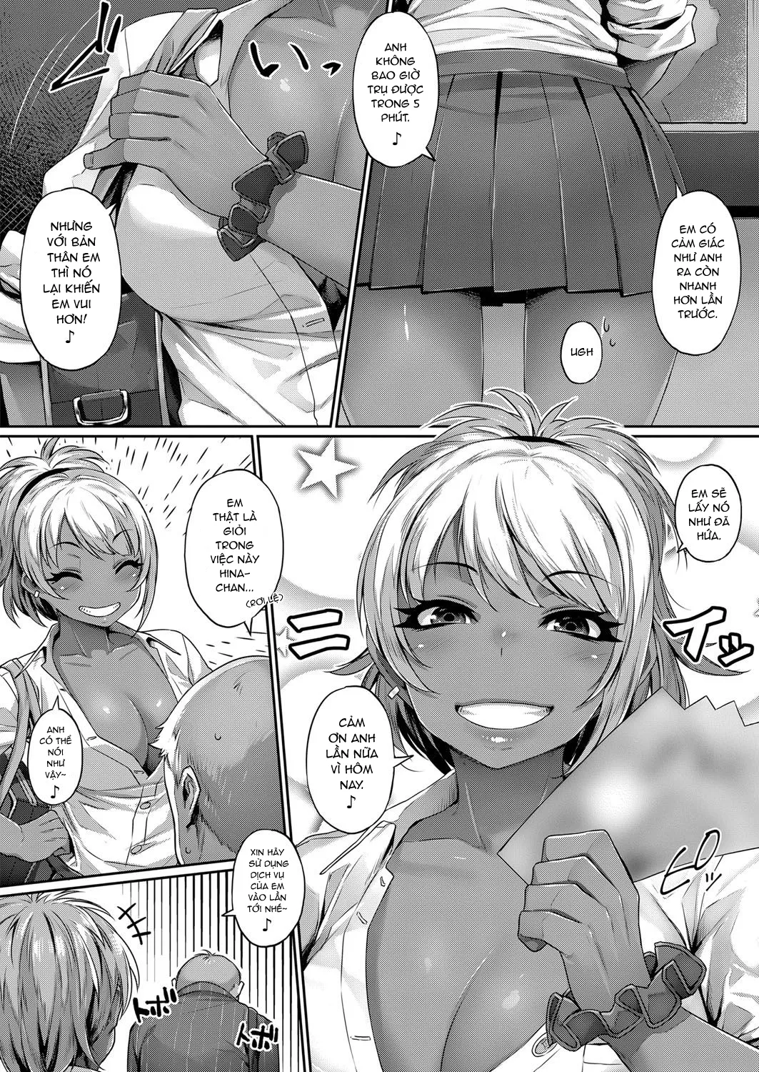 HentaiVN.net - Ảnh 3 - Con bitch tham tiền gặp phải thanh niên cứng [Hina's Game ; Hina Asobi ; ヒナ遊び] - Chap 1
