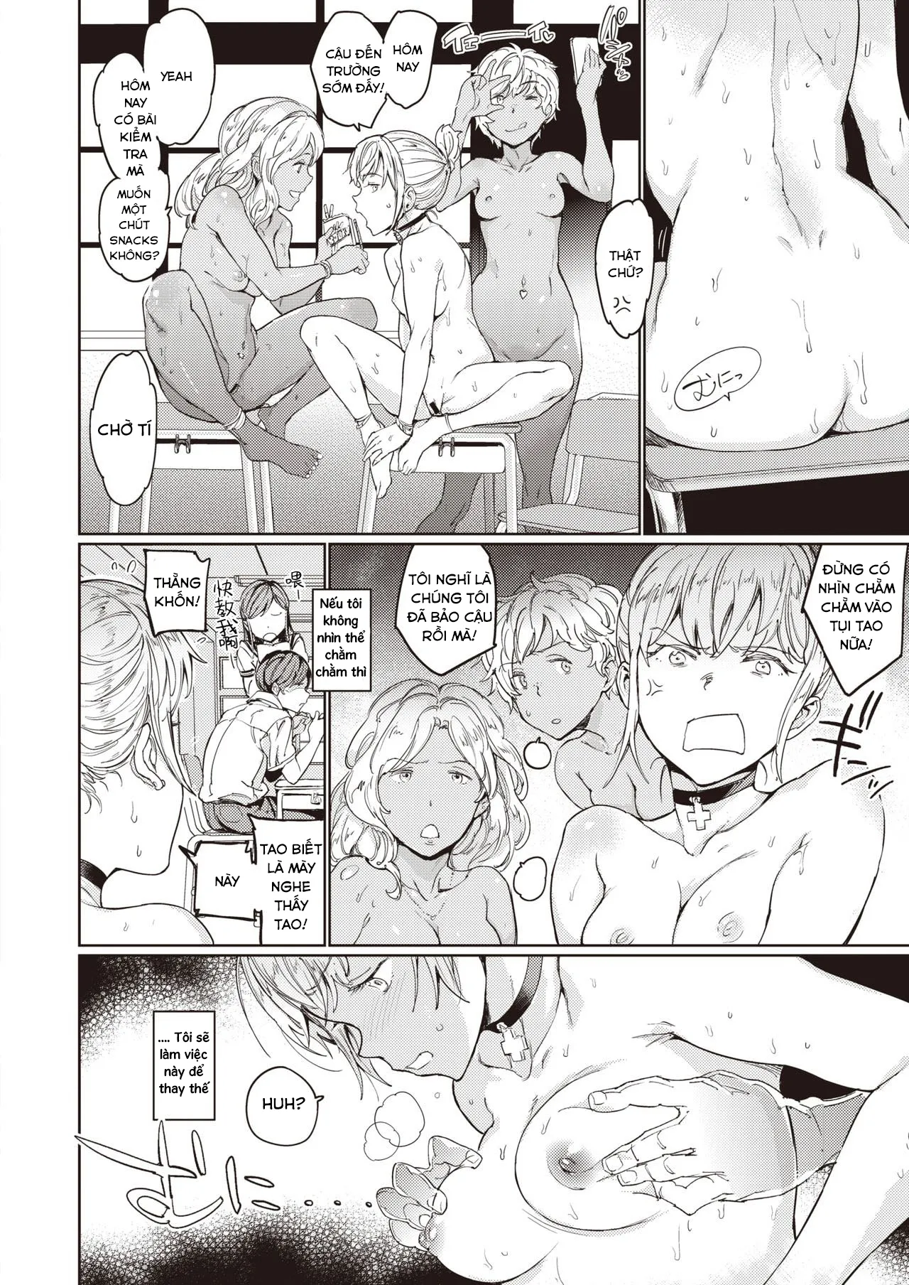 HentaiVN.net - Ảnh 10 - Hadaka no Gakkou - Cuộc sống khỏa thân hàng ngày của cô ấy. [Hadaka no Gakkou - Her daily naked life.] - Chap 1