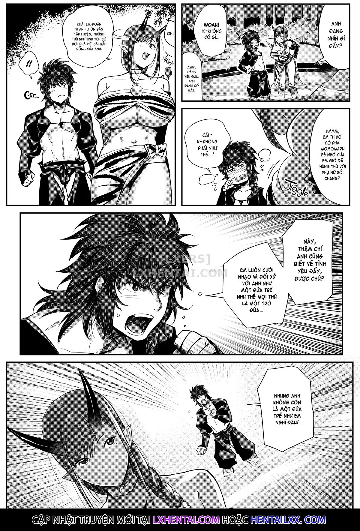HentaiVN.net - Ảnh 10 - The Oni and the Fresh Peach - Chap 1