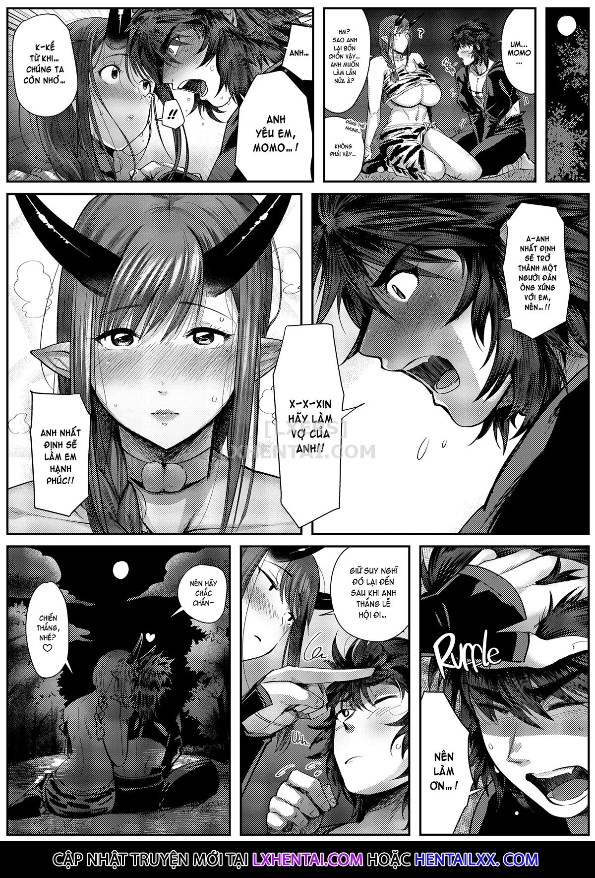 HentaiVN.net - Ảnh 27 - The Oni and the Fresh Peach - Chap 1