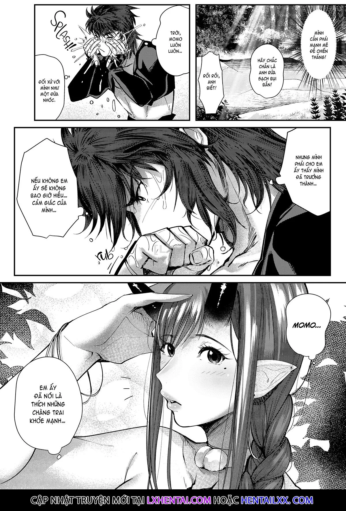 HentaiVN.net - Ảnh 9 - The Oni and the Fresh Peach - Chap 1