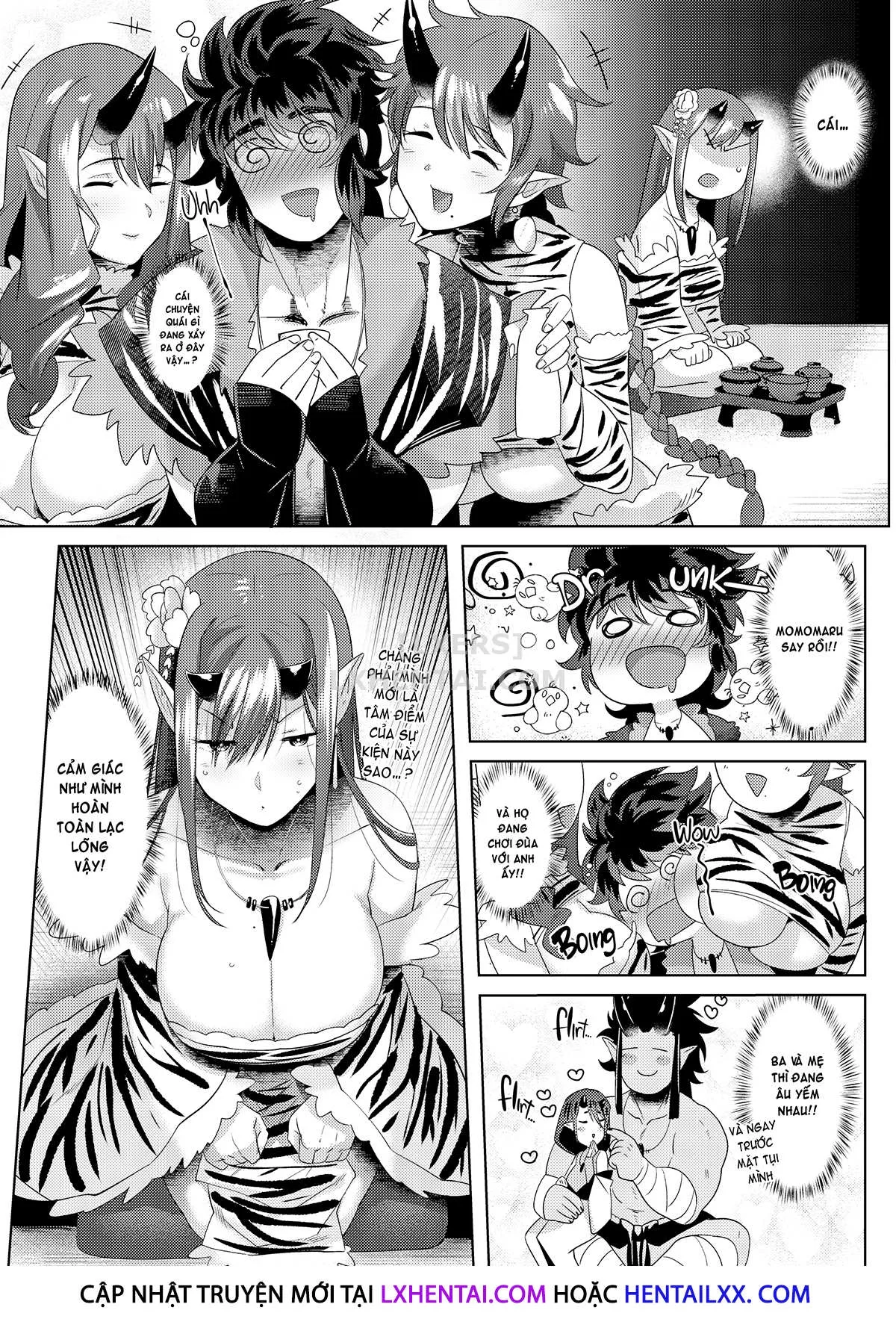 HentaiVN.net - Ảnh 11 - The Oni and the Fresh Peach - Chap 2