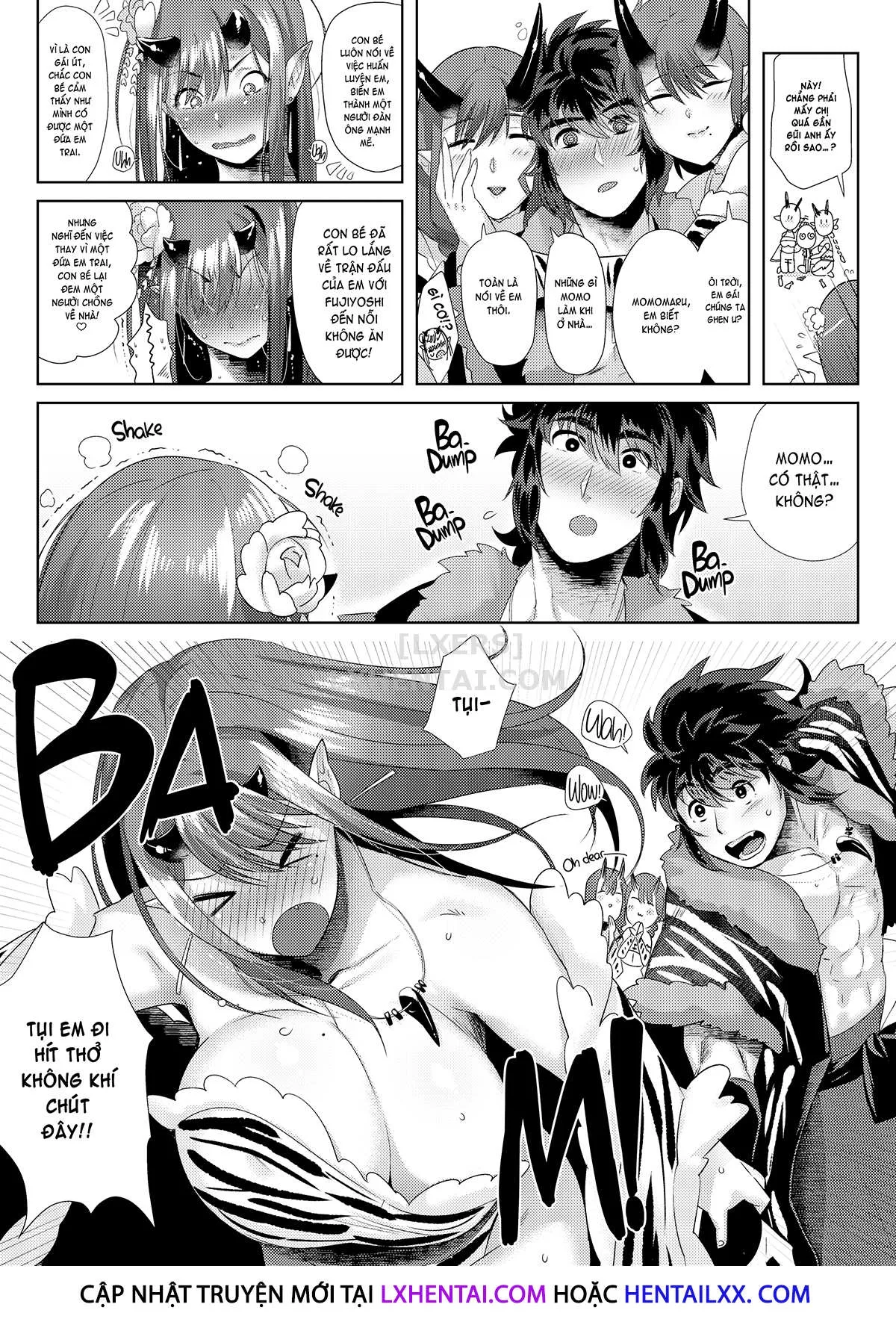 HentaiVN.net - Ảnh 12 - The Oni and the Fresh Peach - Chap 2