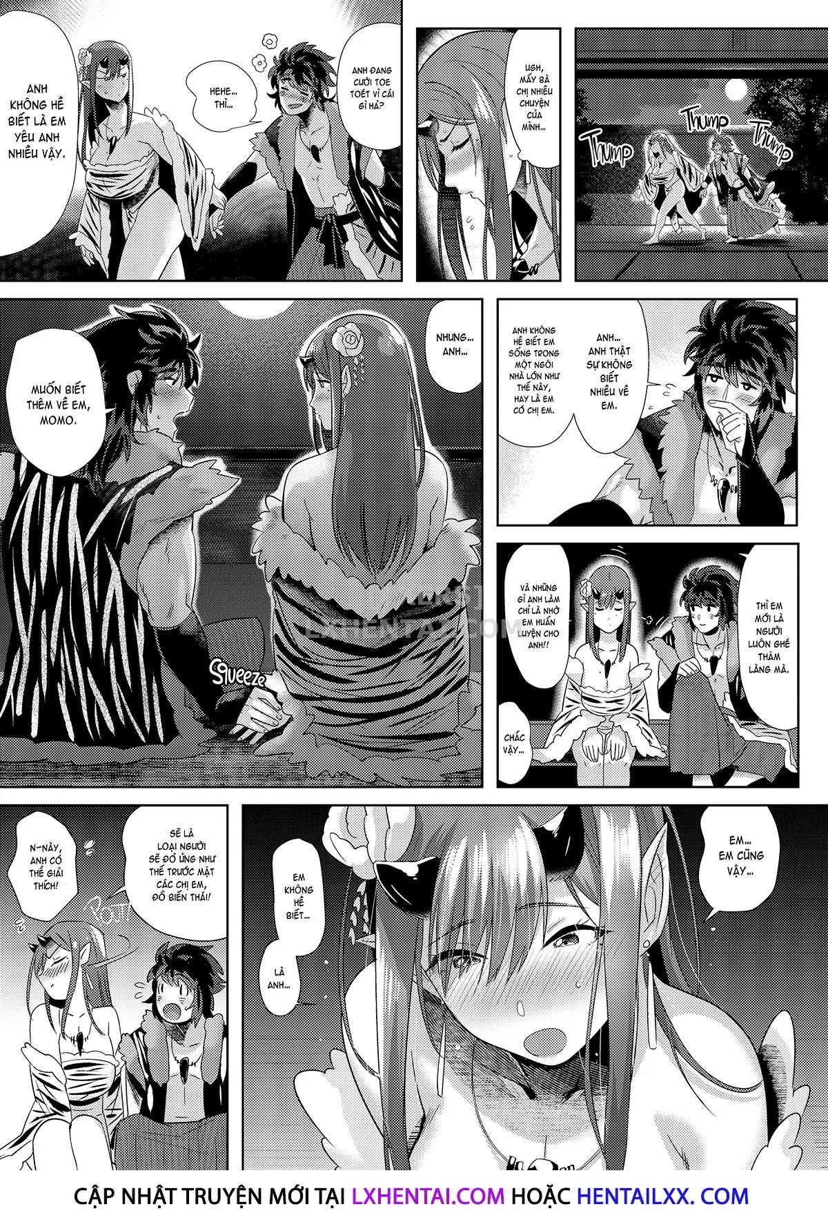 HentaiVN.net - Ảnh 13 - The Oni and the Fresh Peach - Chap 2