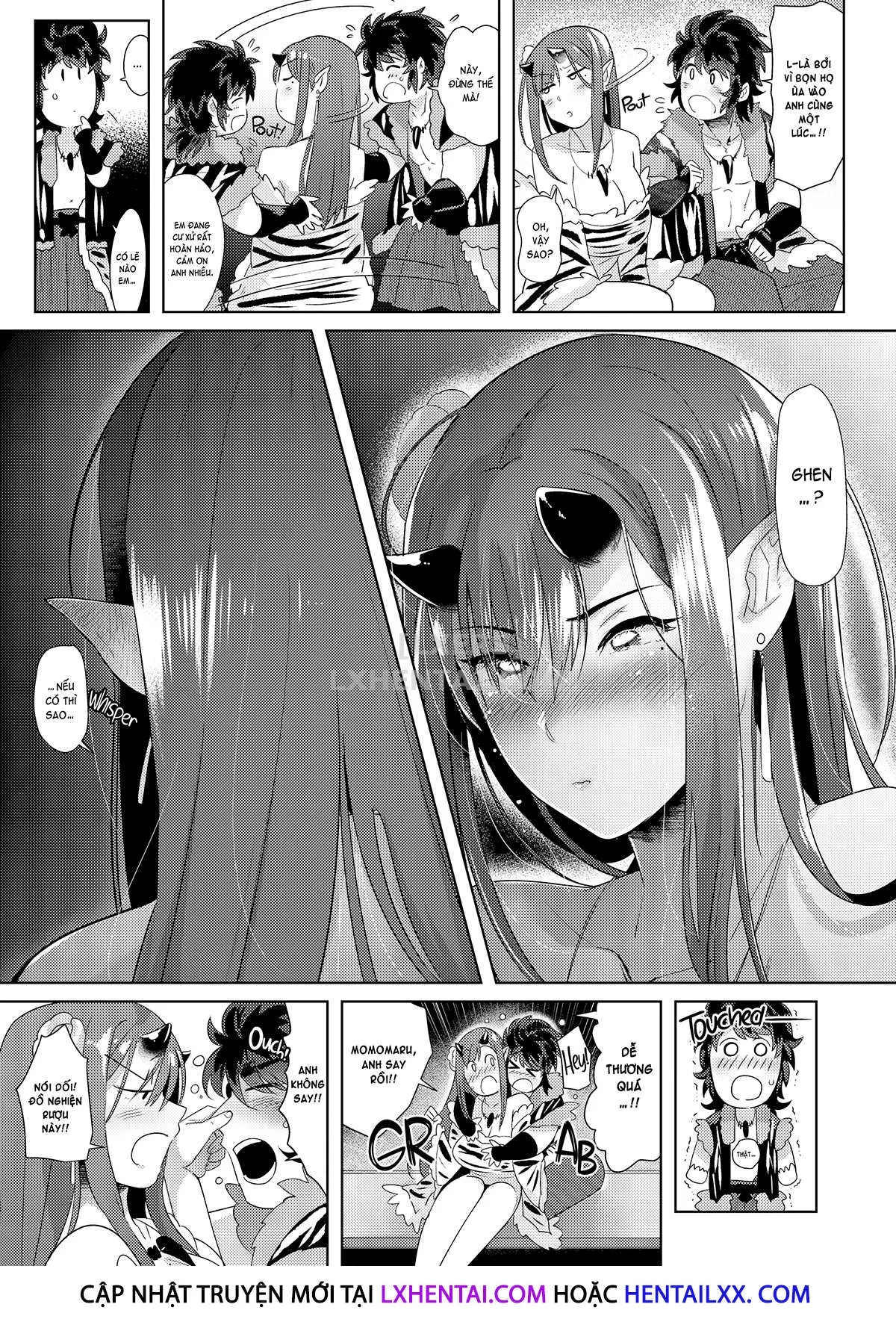 HentaiVN.net - Ảnh 14 - The Oni and the Fresh Peach - Chap 2