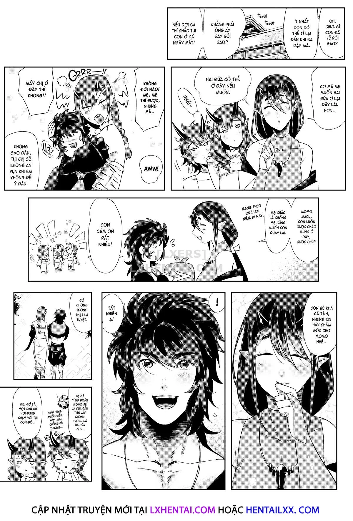 HentaiVN.net - Ảnh 30 - The Oni and the Fresh Peach - Chap 2