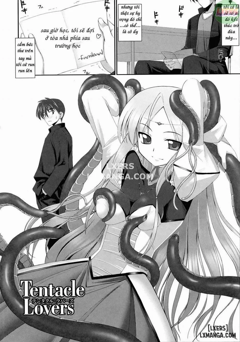 HentaiVN.net - Ảnh 8 - Tentacle Lovers - Chap 1