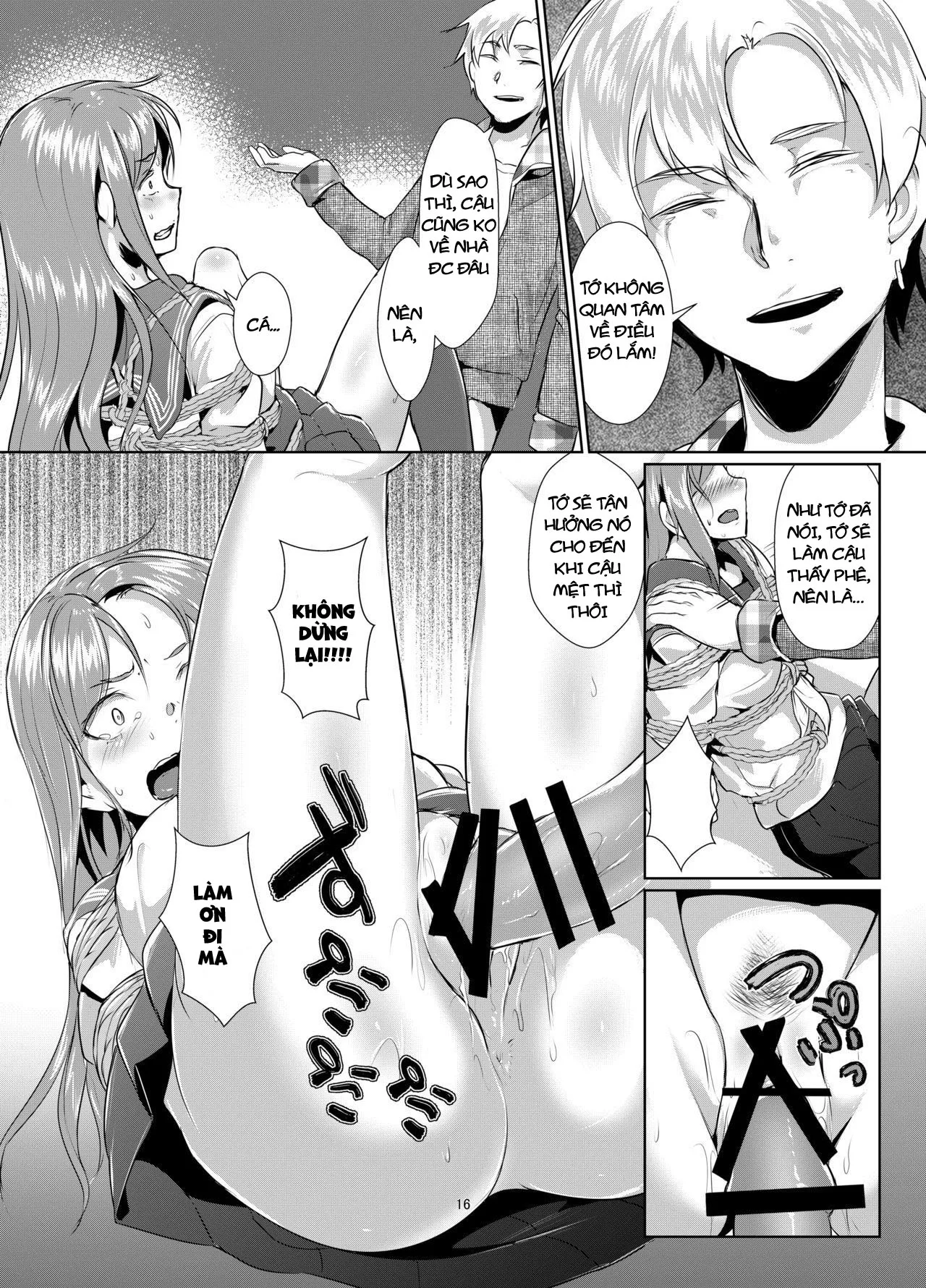 HentaiVN.net - Ảnh 16 - Rengesou Batsu [蓮華草 罰] - Chap 1