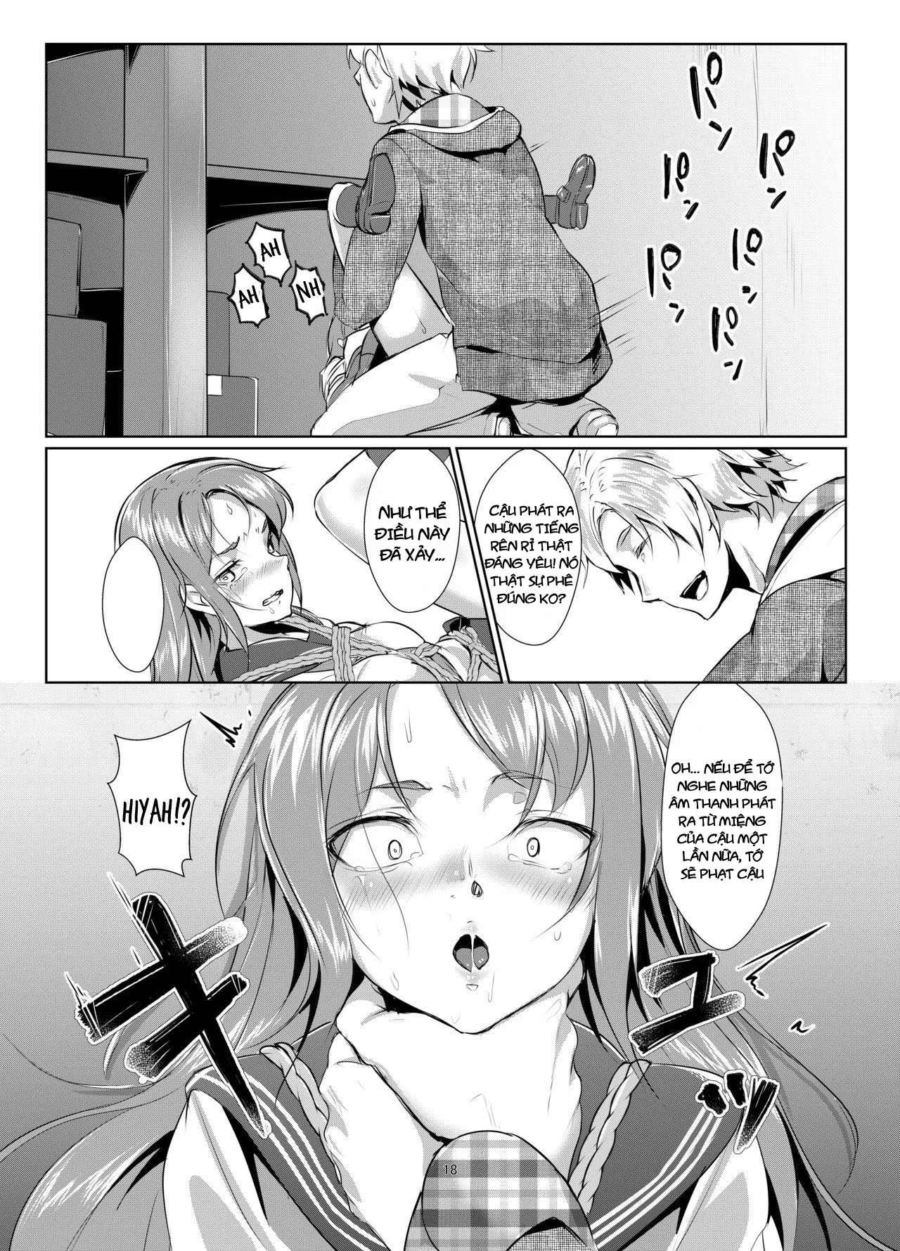 HentaiVN.net - Ảnh 18 - Rengesou Batsu [蓮華草 罰] - Chap 1