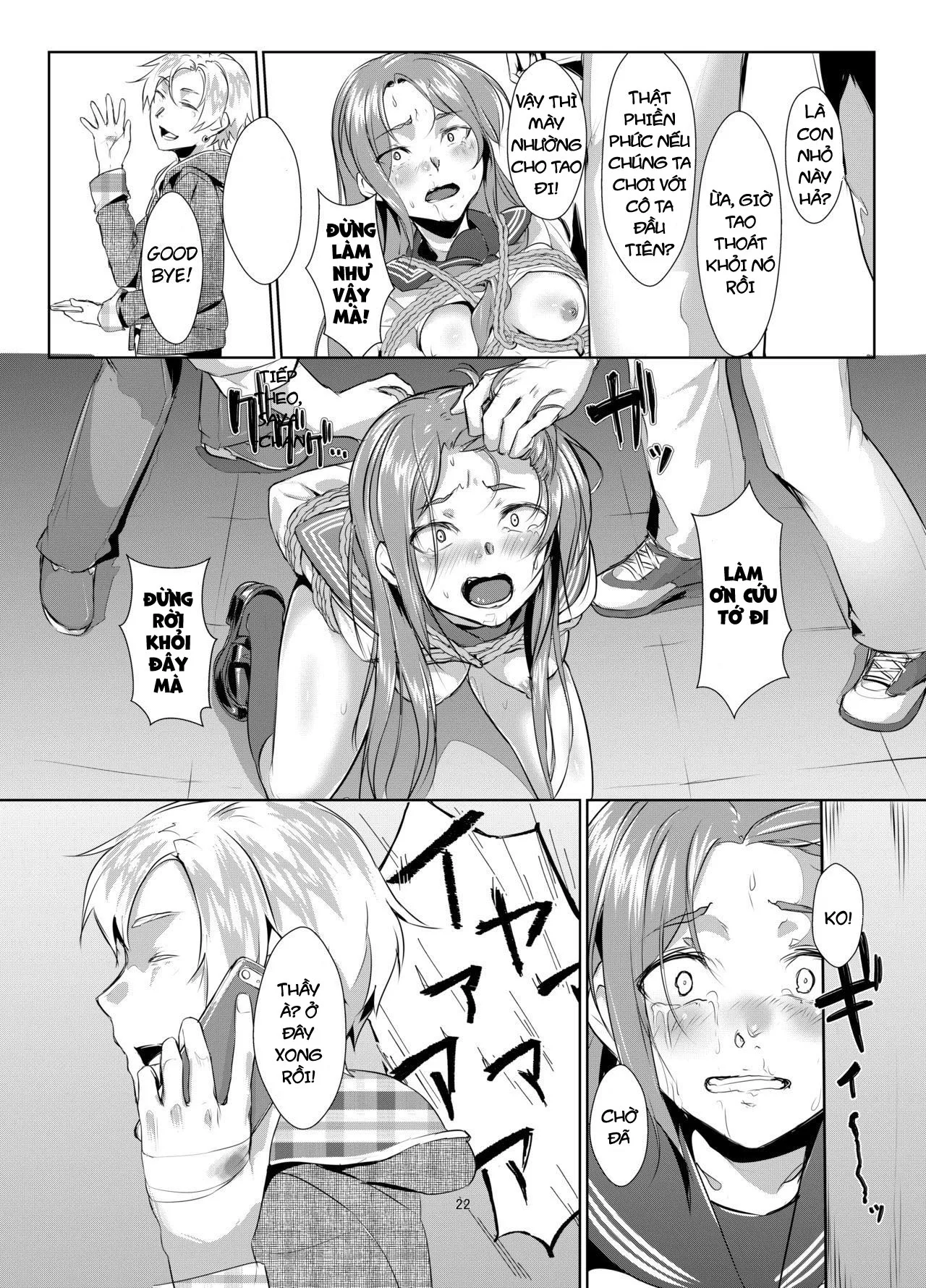 HentaiVN.net - Ảnh 22 - Rengesou Batsu [蓮華草 罰] - Chap 1