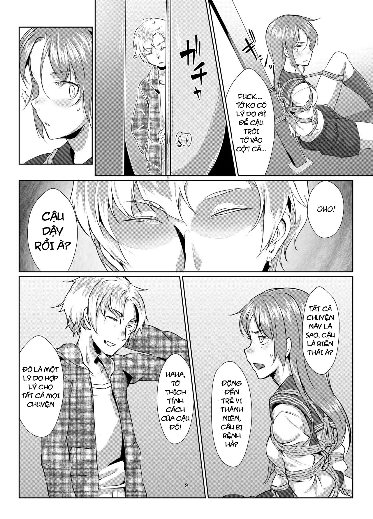 HentaiVN.net - Ảnh 9 - Rengesou Batsu [蓮華草 罰] - Chap 1