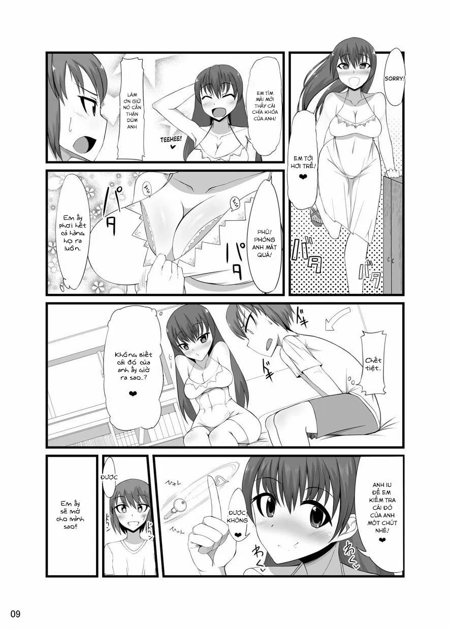 HentaiVN.net - Ảnh 10 - Futakano - Futanari Girlfriend - Chap 1