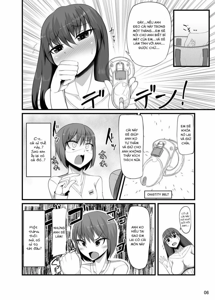 HentaiVN.net - Ảnh 7 - Futakano - Futanari Girlfriend - Chap 1