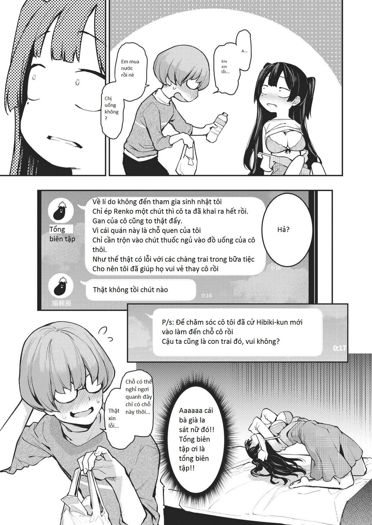 HentaiVN.net - Ảnh 8 - Shouwaru Henshuu Azato-san [Anri - Cô biên tập viên xấu tính] - Chap 1