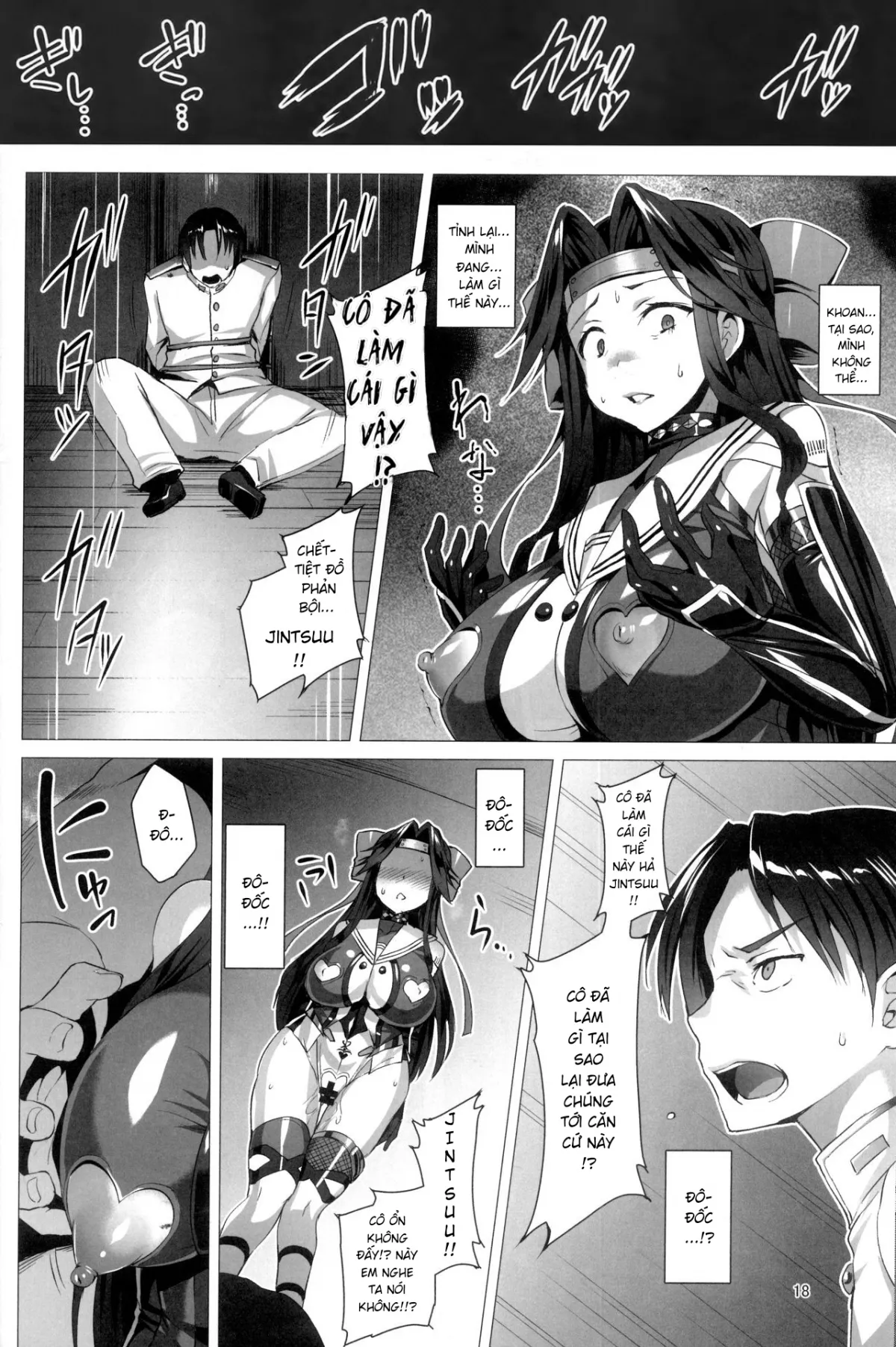 HentaiVN.net - Ảnh 18 - Slave Fleet Harlot Jintsuu [Dorei Shoukan Jintsuu] - Chap 1