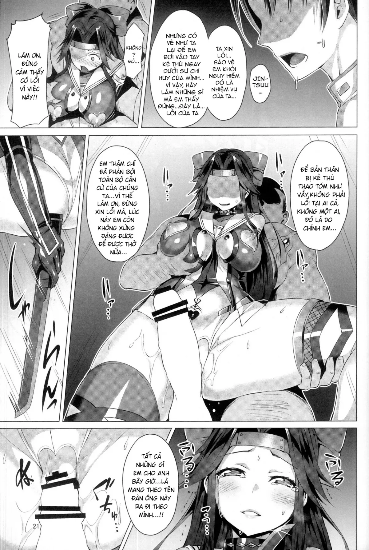 HentaiVN.net - Ảnh 21 - Slave Fleet Harlot Jintsuu [Dorei Shoukan Jintsuu] - Chap 1