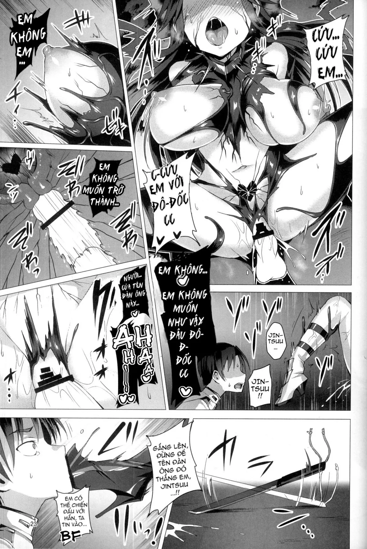 HentaiVN.net - Ảnh 23 - Slave Fleet Harlot Jintsuu [Dorei Shoukan Jintsuu] - Chap 1
