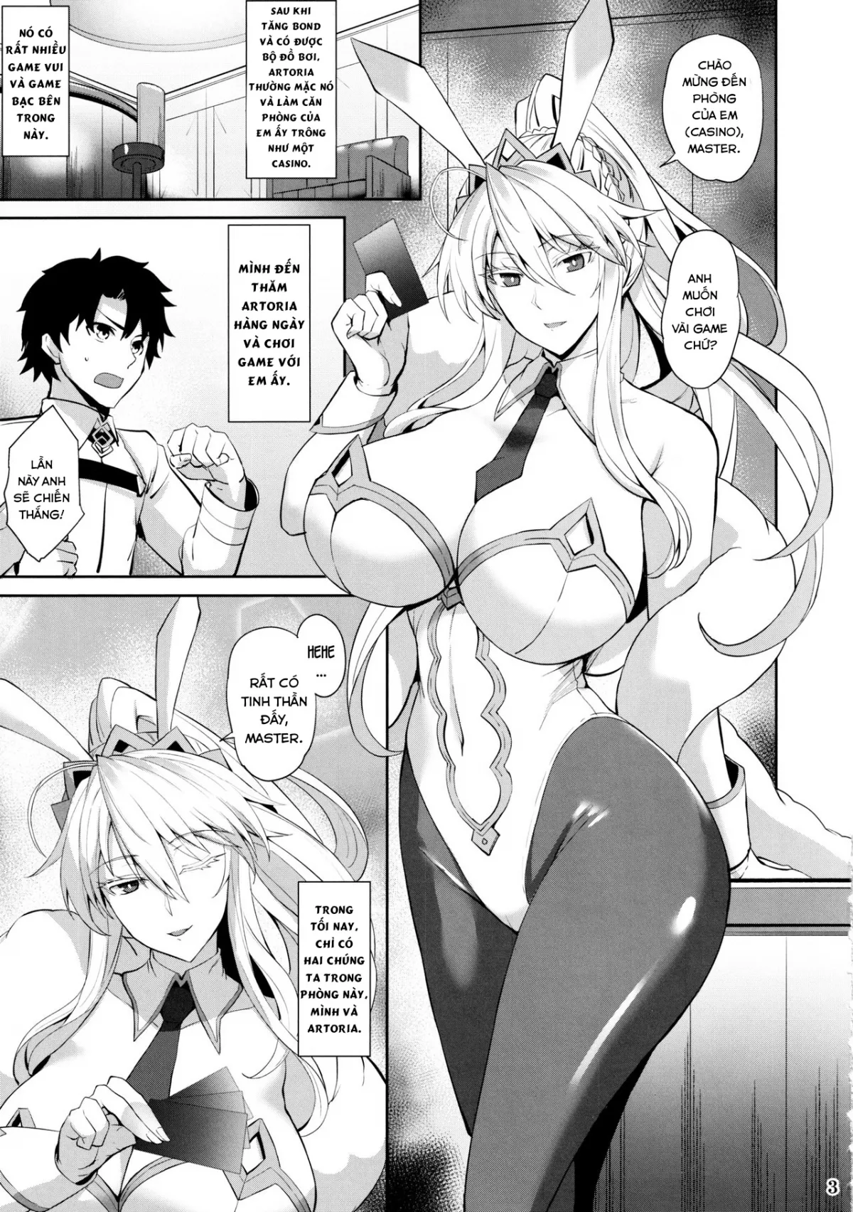 HentaiVN.net - Ảnh 4 - Bunny de H na Chichiue-sama [バニーでHな乳上様] - Chap 1