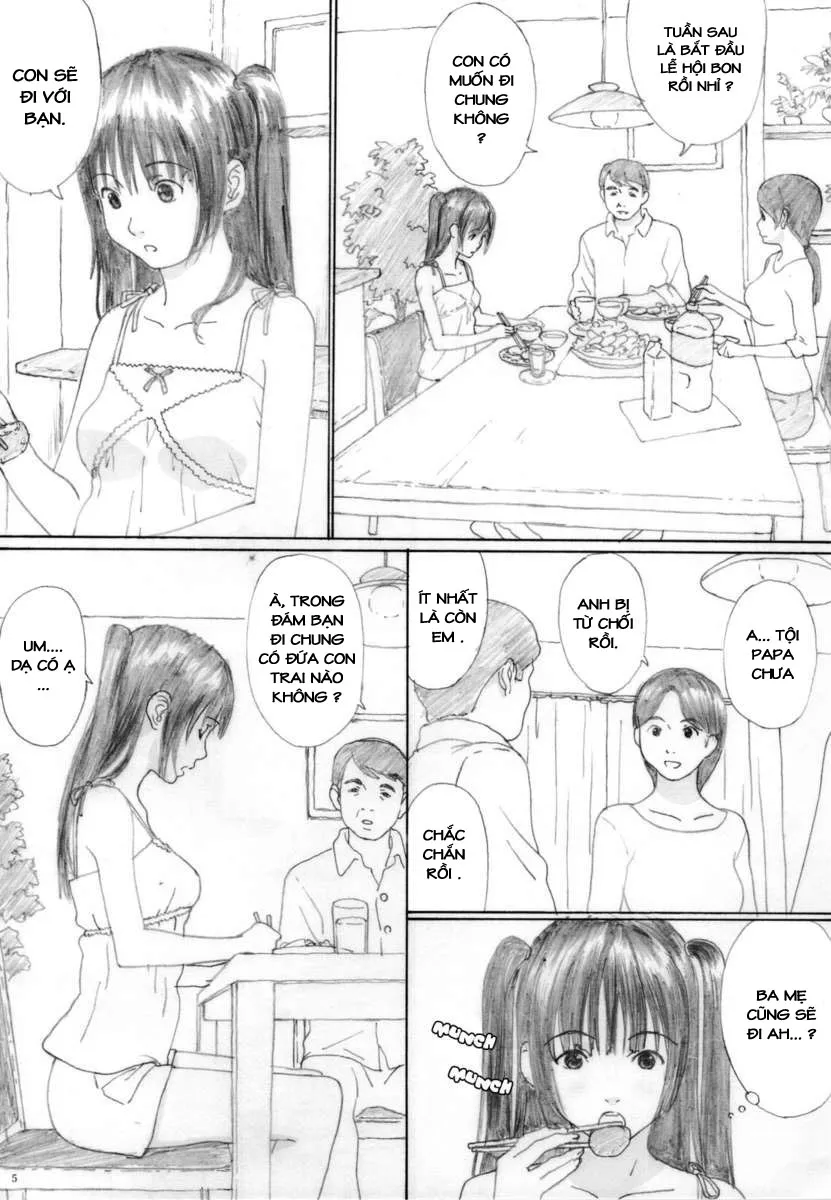 HentaiVN.net - Ảnh 3 - Suimitsu Shoujo 4 - Chap 1