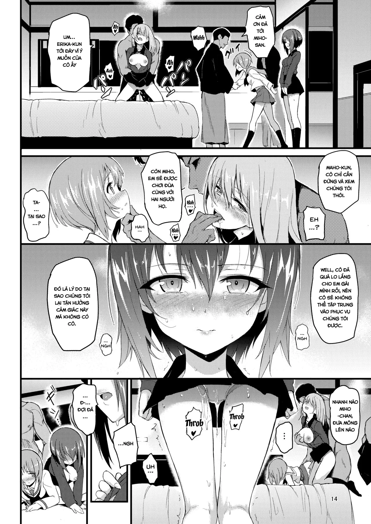 HentaiVN.net - Ảnh 13 - Nishizumi Shimai Ryoujoku 2 [Nishizumi Sisters Sexual Assault 2] - Chap 1